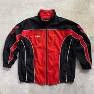 Vintage Hummel Track Jacket Training Jersey
