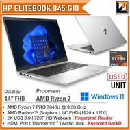 HP ELITEBOOK 845 G7/G8/G9/G10 (1 YEAR WARRANTY T&C) AMD RYZEN 7 PRO 14" inch GAMING LAPTOP WIN 11