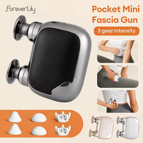 High Frequency Vibration Fascia Gun Mini Electric Massage Gun Portable Body Massage Gun Muscle Relax