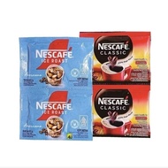 Nescafe Ice Roast Americano Classic Instant Coffee/, 10 Sachets Nescafe Classic