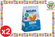 米蘇爾 - 米蘇爾 MiSURA - 意大利健怡麥香脆餅 (無添加糖) 120克 x 2包 又健康又美味