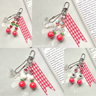 GANTUNGAN CHERRY KEYCHAIN | Bag Hanger | Elegant keychain | Premium Cherry/ Keychain Cute cherry bag