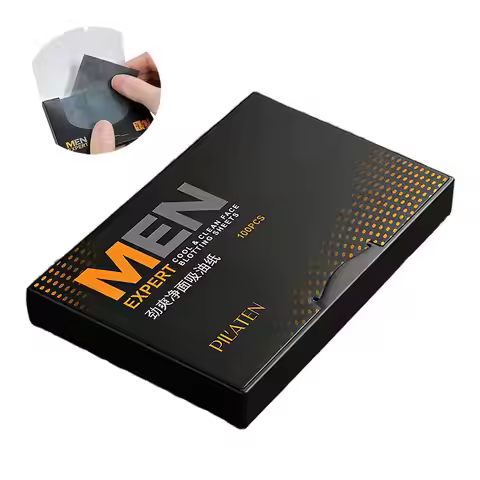 Cool and Clean Face Oil-absorbing Paper 100Pcs Ultra Thin Oil Blotting Sheets For T-zone Oily Skin D