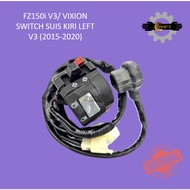 YAMAHA FZ150i V3 2TP-H3972-00 HANDLE HORN LIGHT SWITCH HON LAMPU SUIS L/H KIRI 100% ORIGINAL