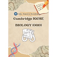 Biology (0610)- Extended IGSCE