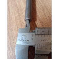 Steel Pipe OD 16 mm. ID 10mm. Ready With Shaft 9.5 5.5mm. No Solid Seam Pressure