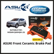 Asuki Rear Ceramic Brake Pad Nissan Qashqai J11 1.2 Turbo Car Nissan X-Trail Spare Part CF-1341