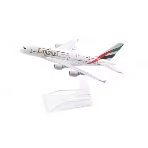 JASON TUTU United Arab Emirates Airline airbus A380 Airplane Model Aircraft Diecast Model Plane Meta