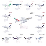 15-16cm Diecast Metal AIRCRAFT MODEL ORIGINAL A380 B747 B777 B737 A320 A340 A350 B787 A330