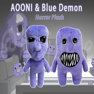 For Ao Oni Plush Horror Plush Cartoon Toy Plush Collection 9.8 Inch Soft Horror Figure Doll Decorati