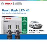 BOSCH BASIC LED H4 Halogen Headlight Retrofit Bulb for Hyundai Getz Year 2004 - 2009