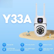 CCTV Dual Lens Outdoor Y33A V380 Pro IP Camera Security Cameras WiFi 1080P HD IP66 Waterproof CCTV C