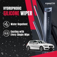 Kamatto Wiper BMW 1 Series F20/F21 (2011-2019) Hydrophobic Silicone Windshield Wiper Water Repelling