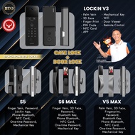 Lockin Digital Locks, S5, S6 Max, V5max, X9 Smart Door Lock, V3 Gate Lock, 2 Years Warranty, Install