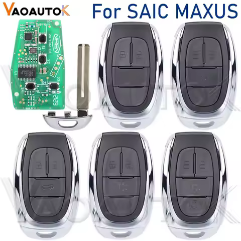 Auto Smart Remote Key for SAIC MAXUS D60 T60 T70 V90 G10 G20 G50 V80 D90 LDV Proximity Smart Car Key