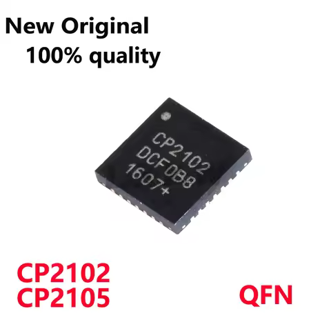 5/PCS New Original CP2102 CP2102-GMR QFN28 CP2105 CP2105-F01-GMR QFN24 USB to UART bridge controller
