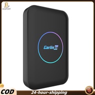 【HOSPORT】มีสายไปยัง Wireless CarPlay & Android Auto Android TV Box Plug & Play อะแดปเตอร์ไร้สายสำหรั