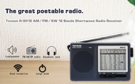 TECSUN R-9012 FM/AM/SW Radio 12 Bands Portable Internet Receiver Radio High Sensitivity Selectivity 