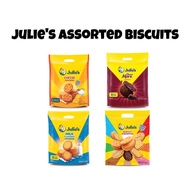 (Ready Stock) Julie's Biscuit, Assorties Milk Crackers Cheese Crackers Choco More Sandwich Biscuits 
