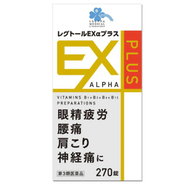 [第3類醫藥品]Kurashi Rhythm Medical Regtol EX Alpha Plus 270片