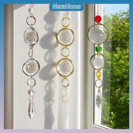 Crystal Ball Wind Chime Sun Catcher Hanging Pendant Rainbow Prism Crystal Home Garden Decoration