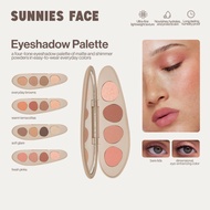 Sunnies Face Healthy Touch Eyeshadow Palette [Curated Eyeshadow Quad]