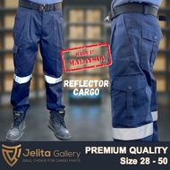 Seluar Lelaki Reflector Cargo Pants Seluar Cargo Lelaki Pant Seluar Kerja Seluar Kargo Lelaki Safety
