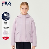 FILA CORE TENNIS  Girls 2 Piece Woven Top (Purple)