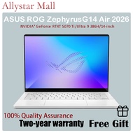 ASUS ROG ZephyrusG14 Air 2026 NVIDIA° GeForce RTXT 5070 Ti/Ultra 9 386H/14-inch