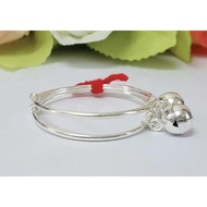 Silver Anklet 92.5% Size 2 Dimes Round Pattern