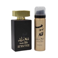 ARABIC FRAGRANCE Sheikh Zayed (Gold) 2 in 1 (Perfume + Body Spry) Quality Premium Gender : Men