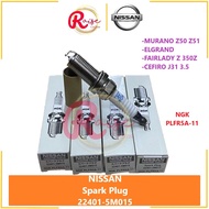 Original Nissan Iridium Spark Plug 22401-5M015 Murano Z50 Z51 Elgrand Fairlady Z 350Z Cefiro J31 3.5