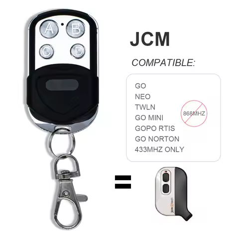 Gate Duplicator JCM GO NEO TWLE GO MINI GOPO RTIS GO NORTON Remote Control Garage Door Opener Comman