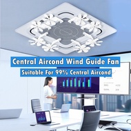 Aircond Wind Guide Fan Cassette Central Aircon Fan 360 Air Conditioner Anti Direct Blowing Deflector