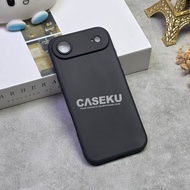 Case iphone 17 iphone 17 Air iphone 17 Pro iphone 17 Pro Max Case Softcase Candy Macaron Square Blac
