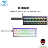 AULA HERO 68HE 68Keys Wired RGB Magnetic Switch Mechanical Keyboard