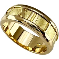 แหวน TIFFANY & Co./Tiffany Atlas ไซส์ 11 ทองคำ 18K น้ำหนัก 8.0 กรัม สำหรับผู้หญิง [มือสอง]