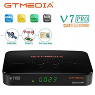 OPPRES Home Theater Set Top Box Media Player Satellite TV Receiver GTMEDIA V7 PRO with CA Card Slot DVB S2/T2 Combo