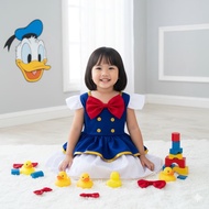 DONALD DUCK CLOTHES, DUCK COSTUME FOR GIRLS, BABY NEWBORN, BAJUNIK
