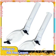 【D&F】Wall Mount Pool Telescopic Pole Bracket, 2 Pack Heavy Duty Pool Pole Hangers, Rust Proof Fixed 