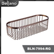 BELLANO BATHROOM STAINLESS STEEL SUS 304 WIRE BASKET ROSE GOLD BLN-7994-RG