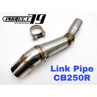 Project79 Honda CB250R Exhaust Piping Slip On Muffler Project79 QPM04SV/BK/CB/CCB Tabung Slip On Sta