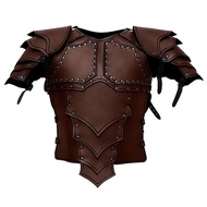 2026 Medieval Ancient Greek Roman Legion Gladiator PU Leather Cuirass Shoulder Warrior Knight Cospla