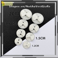 Beautiful Glitter Plastic Button Set Sizes 112cm, 1.5cm, 1.8cm, 2cm, fashionable buttons