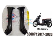 Cover Sayap Depan KIRI KANAN Leghsild Luar Scoopy Fi Esp New K93 2017 2018 2019 2020 Hitam hijau mer