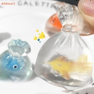 [dddxce1] Squishy Toy Goldfish Bag Mochi Soft Rubber Toy Cute Goldfish Pinching Slow Rebound Deion V