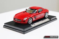 【阿田小鋪】Mercedes-Benz SLS AMG  GT 2012 (紅) 7-11 1:43 賓士鋅合金模型車