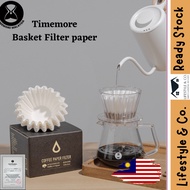 Timemore B75 Basket cake shape 155 filter Paper - 50 pcs