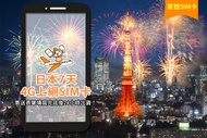 日本7天4G上網SIM卡 每日高速1GB/2GB(超過降速不斷網)