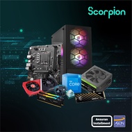 Intel Core i5-12400F PRO H610M-E DDR4 Kingston FURY Beast 16GB Colorful RTX 3050 NB DUO V2-V SPATIUM